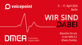 DMEA Messe Berlin 2024 Voicepoint